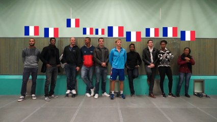 Escrime " L'EQUIPE DE FRANCE DE LEVALLOIS'