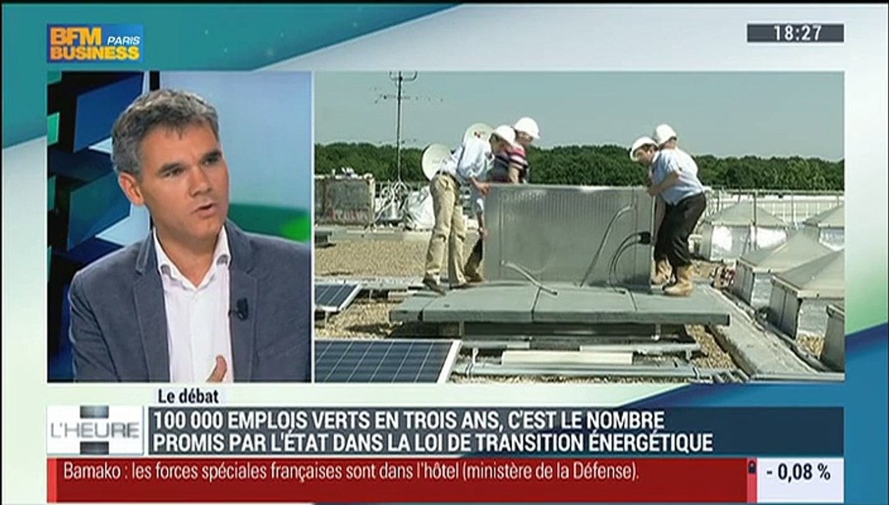 La Minute Verte : Loi de transition énergétique : L'état promet 100 000 création d'emplois verts en 3 ans - 20/11