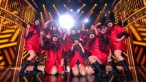 Burlesque Performers Ruby Red let it all hang out! | Semi Final 1 | Britains Got Talent 2