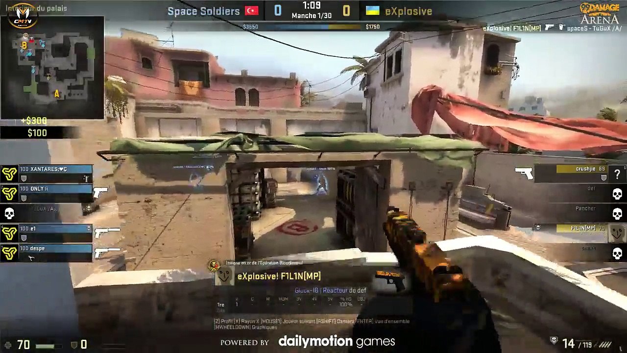 [FR] |BO3 -17:00| eXplosive vs SpaceSoldiers  | 99Damage Arena #15 (REPLAY) (2015-11-23 16:55:18 - 2015-11-23 17:54:08)