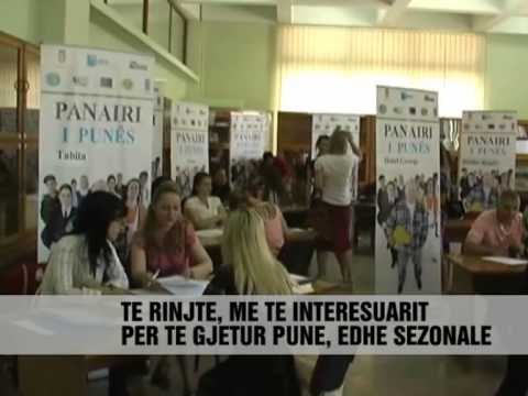 Panairi i punës ne Korçe - Vizion Plus - News, Lajme