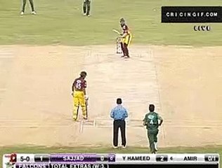 Mohammad Amir Comeback Wicket in Haier Super 8 T20 Cup 2015