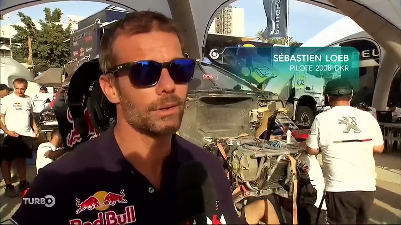 Dakar 2016 : Sébastien Loeb à l'assaut de la Peugeot 2008 DKR (Emission Turbo du 22/11/2015)