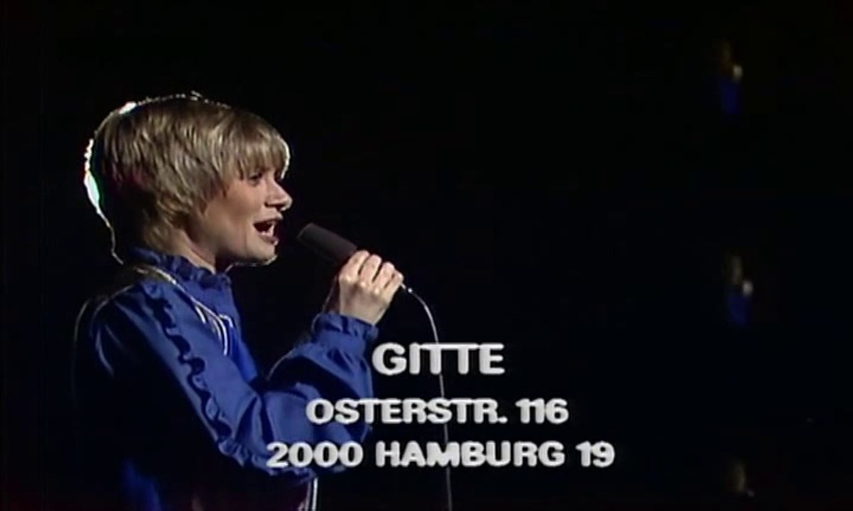 Gitte - Happy End 1977