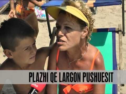 Plazhi i Durrësit, më pak pushues - Vizion Plus - News, Lajme