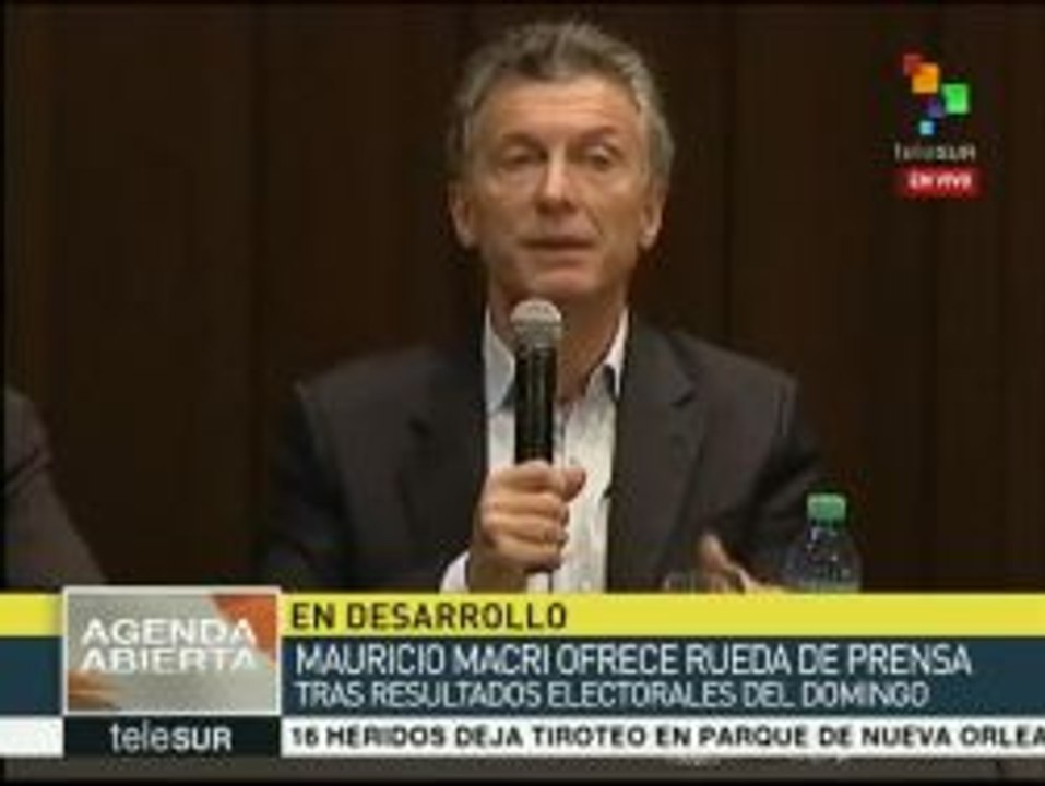 Argentina: Macri anuncia que Ernesto Sanz no será ministro de Justicia