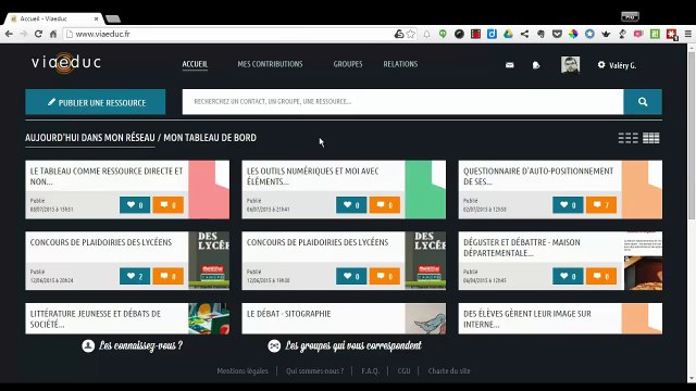 Tutoriel n°2 - ViaEduc - Rejoindre un groupe privé