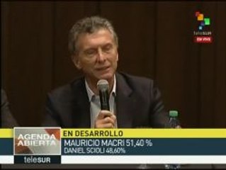 Argentina: Macri apostará por diálogo con el peronismo en el Congreso