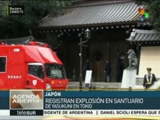 Japón: reportan explosión en Santuario de Yasukuni