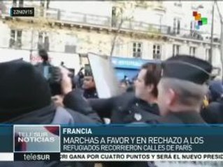 Francia se divide entre quienes apoyan y condenan la migración