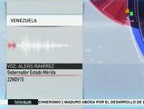 Venezuela: sismo en Mérida deja casas dañadas, una colapsó