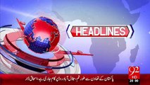 Headlines – 08:00 PM – 23 Nov 15 - 92 News HD