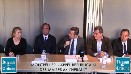 MONTPELLIER - 2015 - APPEL REPUBLICAIN des MAIRES de L'HERAULT
