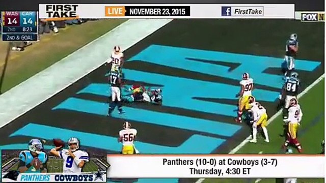 ESPN First Take - Carolina Panthers vs Dallas Cowboys Who Wins