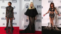 The fashion trend of the AMAs: leotards