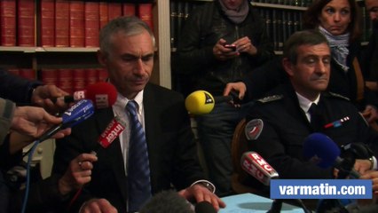 Douanier tué à Toulon: Xavier Tarabeux,  procureur de la République,  s'exprime