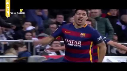 Real Madrid vs Barcelona 0-4 (Luis Suarez Goal ) La Liga 2015 HD