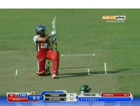 Tillakaratne Dilshan 29 (16) vs Rangpur Riders - Bangladesh Premier League 2015
