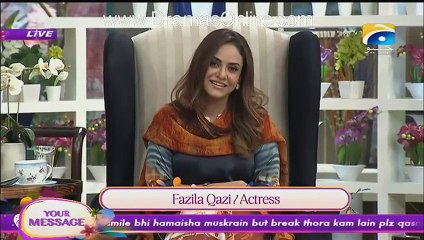What Meera Did When She was on Shoot __ Fazila Qazi Telling