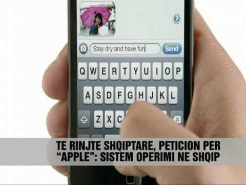 iPhone edhe në gjuhën shqipe - Vizion Plus - News, Lajme