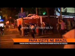 Papa vizitë në Brazil - Top Channel Albania - News - Lajme