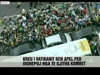 Papa viziton Brazilin, protesta për shpenzimet - Vizion Plus - News, Lajme