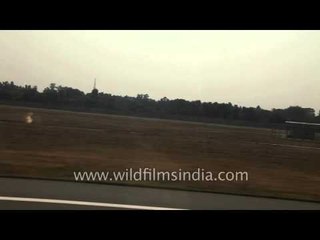 Flight takes off from Bagdogra Airport