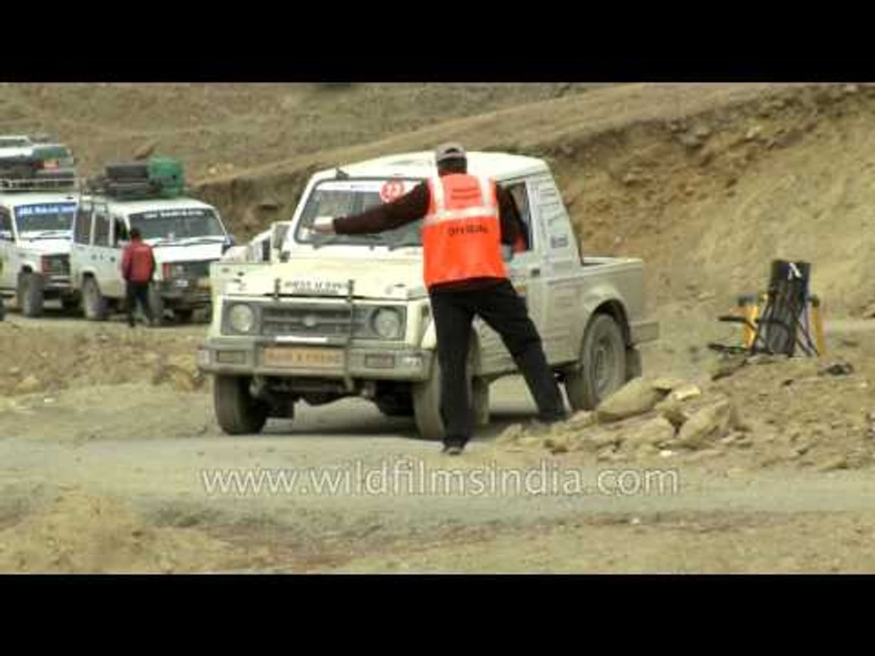 Glimpses from Competitive stages in Suru Valley - Raid de Himalaya