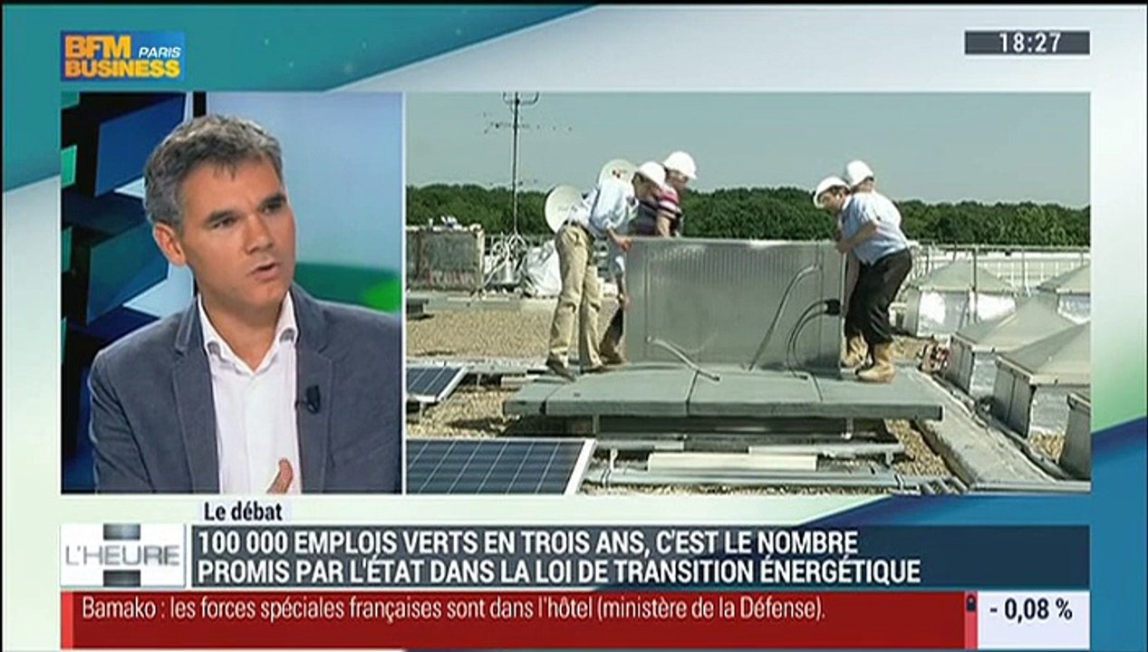 La Minute Verte : Loi de transition énergétique : L'état promet 100 000 création d'emplois verts en 3 ans - 20/11