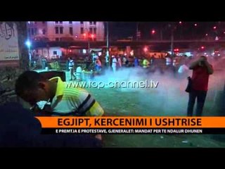 Egjipt, kërcënimi i ushtrisë - Top Channel Albania - News - Lajme