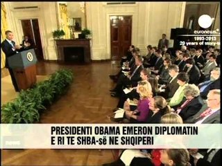 Donald Lu ambasador në Tiranë - Vizion Plus - News, Lajme