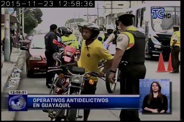 Se ejecutan operativos antidelictivos en Guayaquil