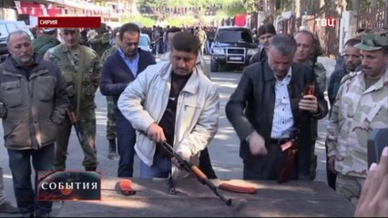 В Сирийской Латакии создан центр народного ополчения для борьбы с террористами.