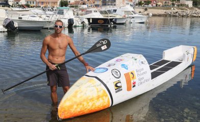 Il va tenter de traverser l'Atlantique en paddle