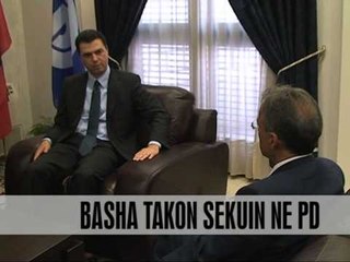 Basha takim me ambasadorin Sekui - Vizion Plus - News, Lajme