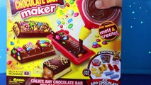 CHOCOLATE CANDY BAR MAKER Toy Oreo Cookies M&Ms Sweet Treats Family Kids Fun Hersheys Chocolate