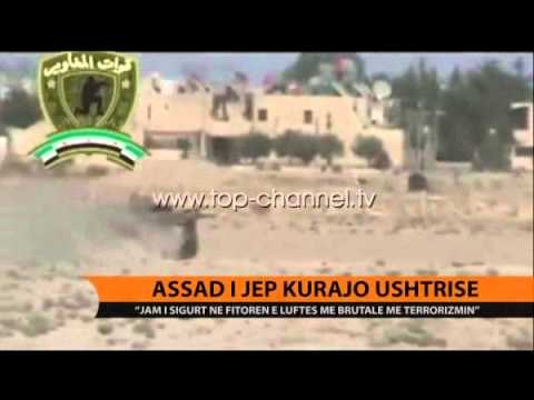 Siri, Assad i jep kurajo ushtrisë - Top Channel Albania - News - Lajme