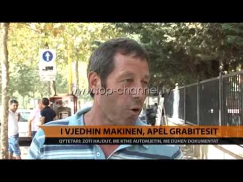 I vjedhin makinën, apel grabitësit - Top Channel Albania - News - Lajme