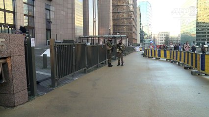 Lunes de alerta máxima en Bruselas