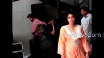 Meera fight at Nadia khan show, Leaked After Video - Mera Pakistan