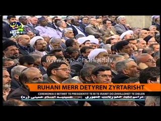 Iran, Ruhani merr zyrtarisht detyrën - Top Channel Albania - News - Lajme