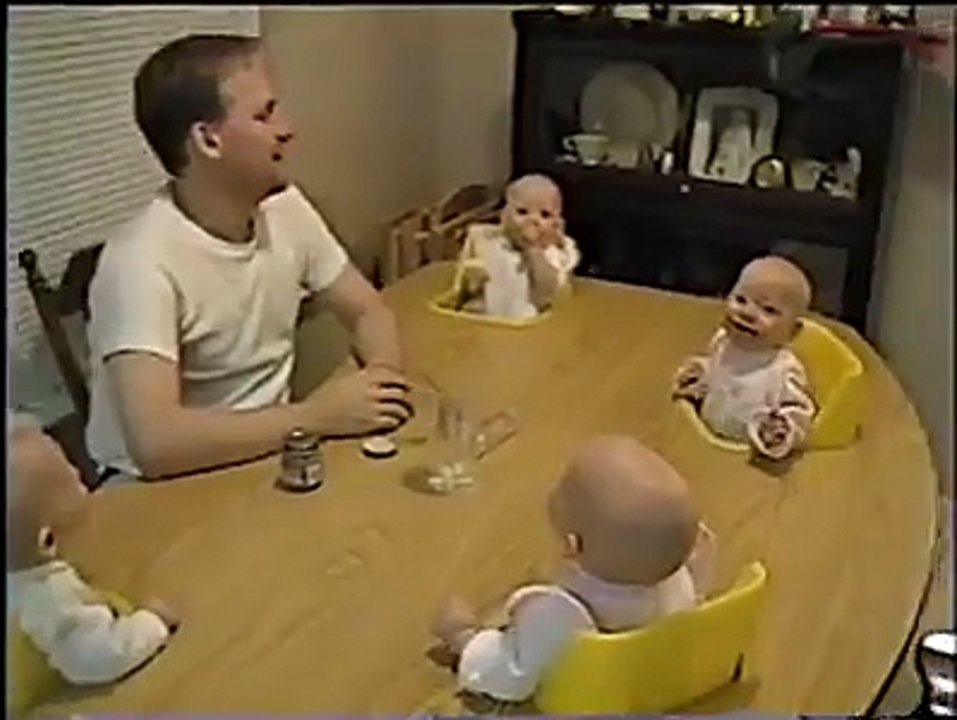 The cute Twin Babies
