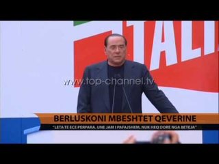 Itali, Berlusconi mbështet qeverinë - Top Channel Albania - News - Lajme