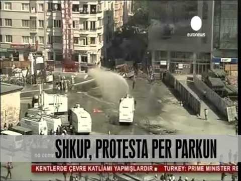 Shkup, qytetarët në protesta për parkun - Vizion Plus - News, Lajme