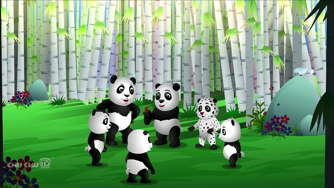 Finger Family Panda  ChuChu TV Animal Finger Family Songs & Nursery Rhymes For Children [HD, 720p]