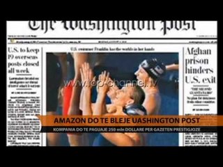 Bosi i Amazon blen "Washington Post" - Top Channel Albania - News - Lajme