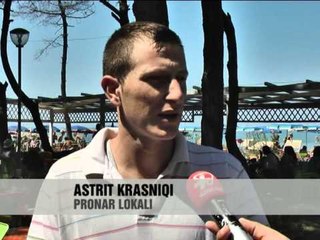 Qerret, deti "pushton" token e plazhit - Vizion Plus - News, Lajme