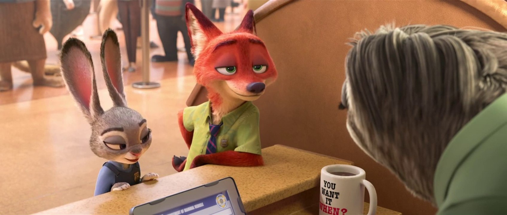 Zootopia Official US Sloth Trailer