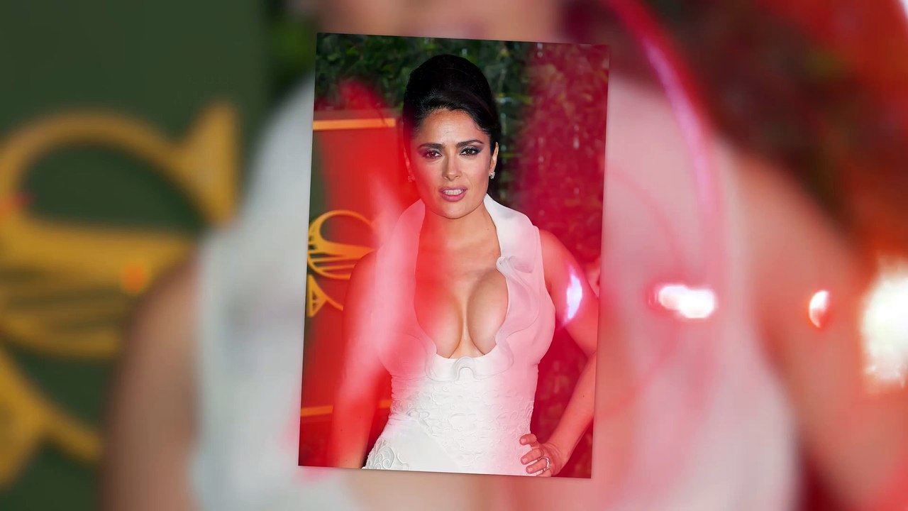 Sexy Salma Hayek bei den London Theatre Awards