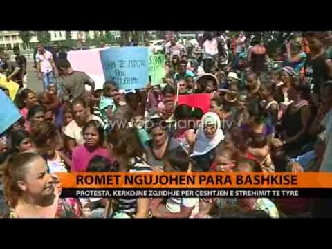 Romët ngujohen para Bashkisë - Top Channel Albania - News - Lajme